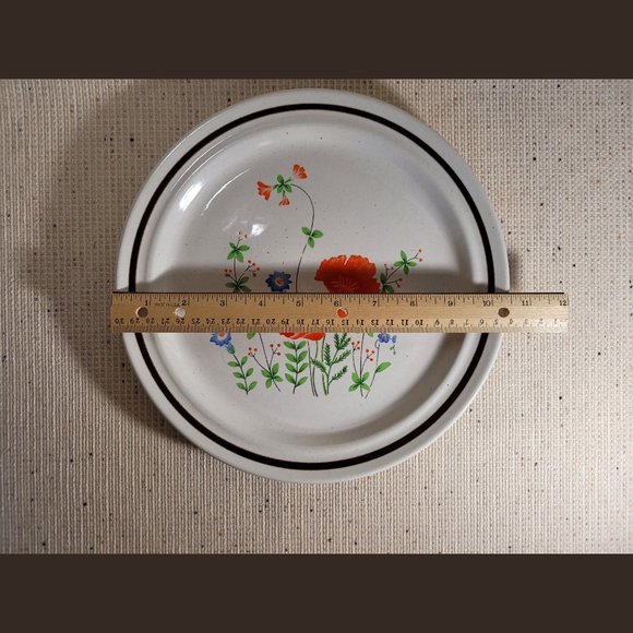 Haniwa Stoneware Mayfield – Pair of Vintage Dinner Plates - Picture 4 of 8